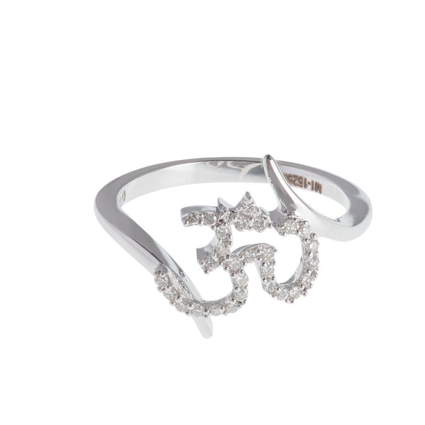 Aum Diamond Ring