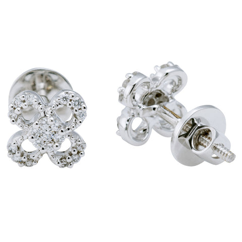 Clover Leaf Stud Earrings
