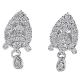 Nested Heart Drop Earrings