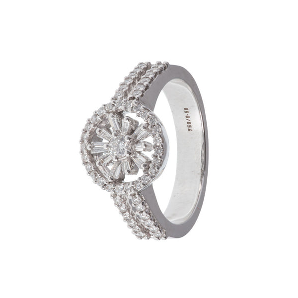 Solar Flare Diamond Ring