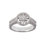 Solar Flare Diamond Ring