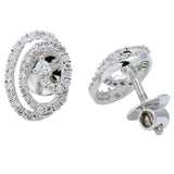 Spiral Stud Earrings
