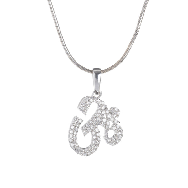 Aum Diamond Pendant
