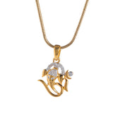 Aum Ganesh Diamond Pendant