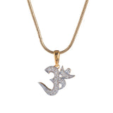 Aum Moon Phase Diamond Pendant