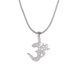 Aum Moon Phase Diamond Pendant