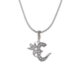 Aum Moon Phase Diamond Pendant