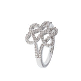 Cross My Heart Diamond Ring