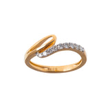 Curl Over Diamond Ring