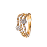 Duo-taire Diamond Ring