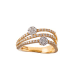 Duo-taire Diamond Ring