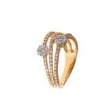 Duo-taire Diamond Ring