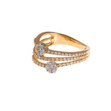 Duo-taire Diamond Ring