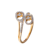 Duo Tribe Diamond Ring