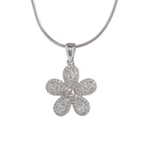 Five Petal Diamond Pendant