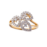 Floral Diamond Ring