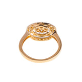 Halo Triband Diamond Ring