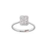 Hexa Rectangle Diamond Ring