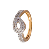Lean-in Diamond Ring