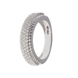 Micro Pave Braided Diamond Ring
