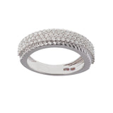 Micro Pave Braided Diamond Ring
