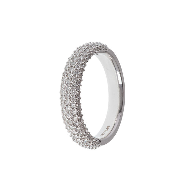 Micro Pave Classic Diamond Ring