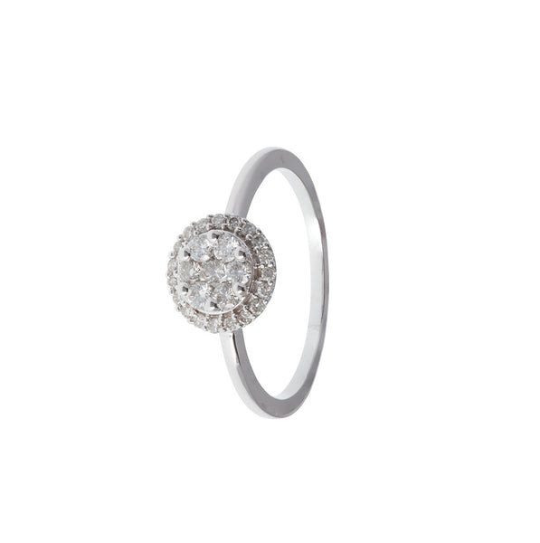 Nested Circular Diamond Ring