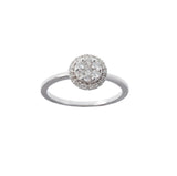 Nested Circular Diamond Ring