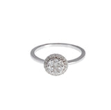 Nested Circular Diamond Ring