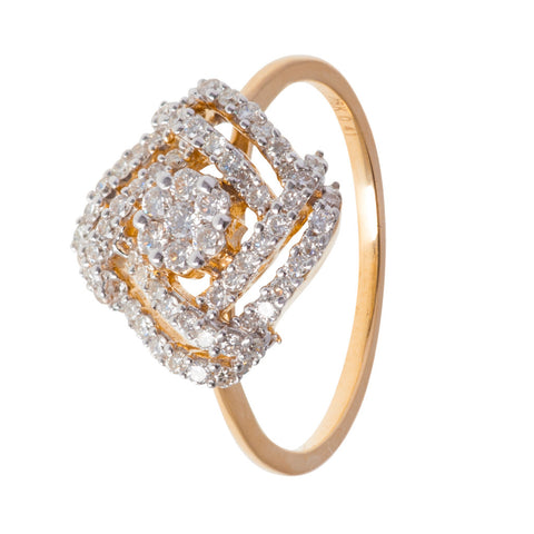 Nested Diamond Ring