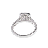Quartet Square Diamond Ring