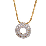 Solar Spot Diamond Pendant