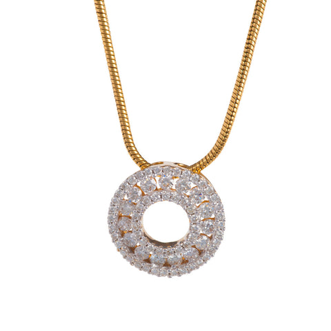 Solar Spot Diamond Pendant