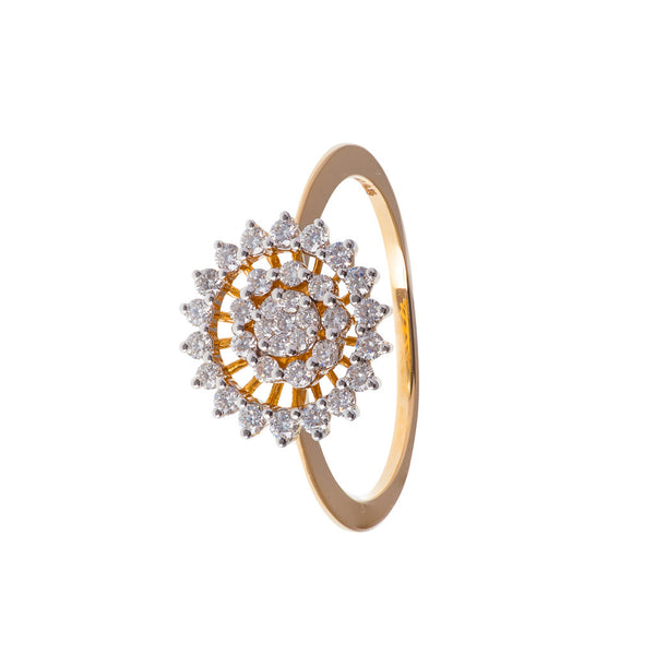 Solarium Diamond Ring