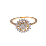 Solarium Diamond Ring