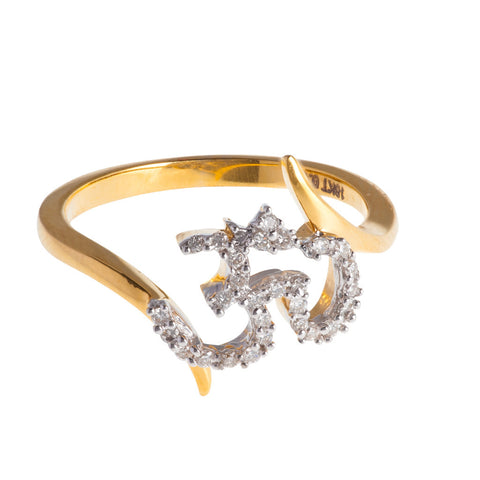 Aum Diamond Ring