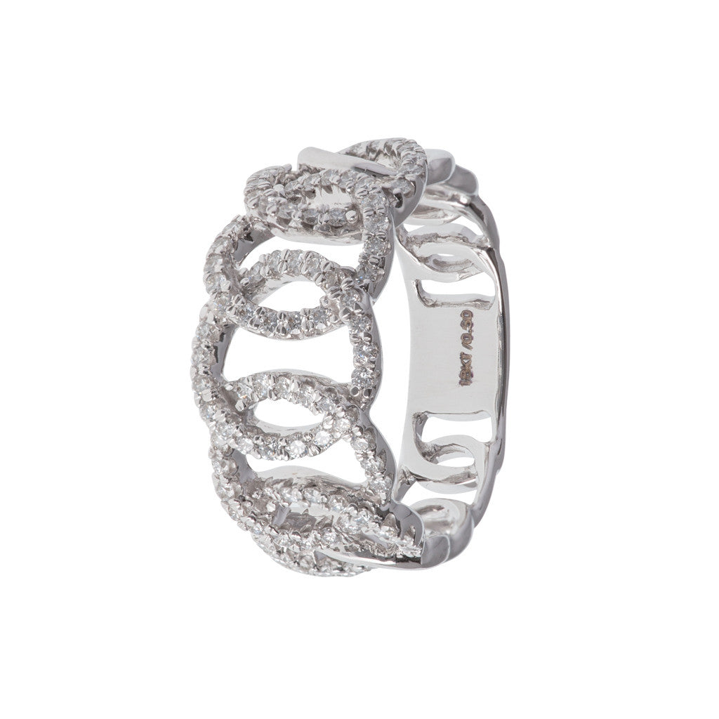 Encircled Elegance Diamond Ring