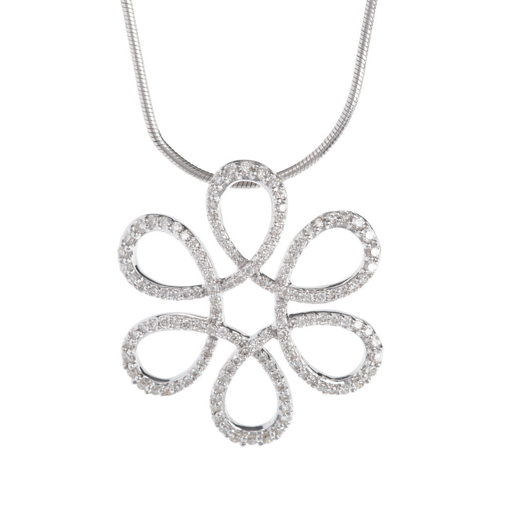 Flora Diamond Pendant