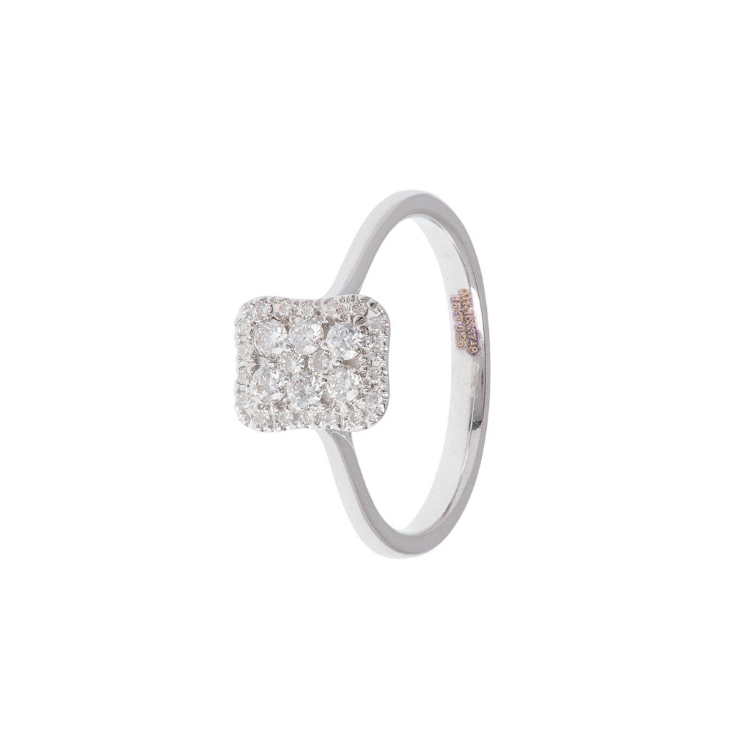 Hexa Rectangle Diamond Ring