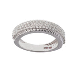Micro Pave Braided Diamond Ring
